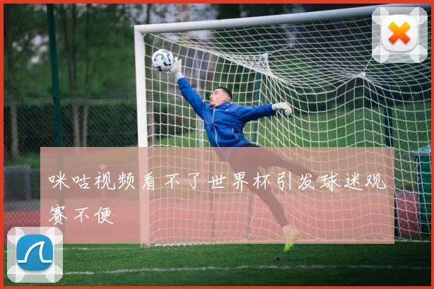 咪咕视频看不了世界杯引发球迷观赛不便