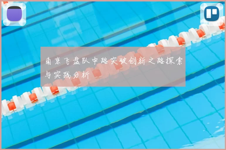 南京飞盘队中路突破创新之路探索与实践分析
